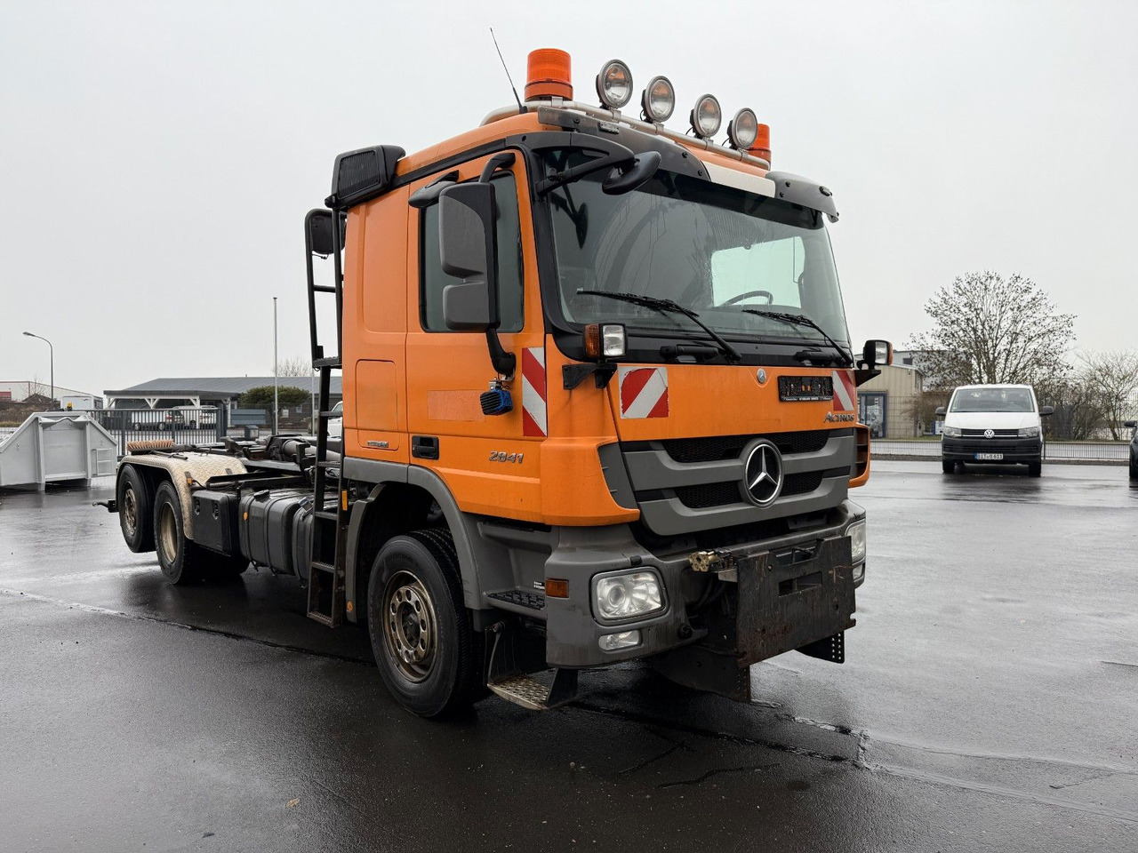 Mercedes-Benz Actros 2841L 6x2 Kranhydraulik Multilift Winterd - شاحنة برافعة خطافية: صورة 3 Mercedes-Benz Actros 2841L 6x2 Kranhydraulik Multilift Winterd - شاحنة برافعة خطافية: صورة 3