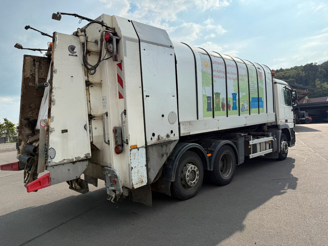 Mercedes-Benz Actros MP3 2532 6x2 Faun Rotorpress 521 - شاحنة قمامة: صورة 3 Mercedes-Benz Actros MP3 2532 6x2 Faun Rotorpress 521 - شاحنة قمامة: صورة 3