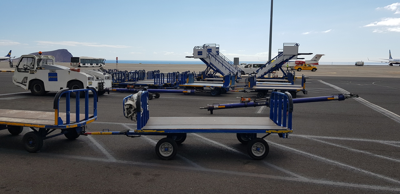 معدات الدعم الأرضي للبيع  Baggage Cart FEMISA: صورة 6