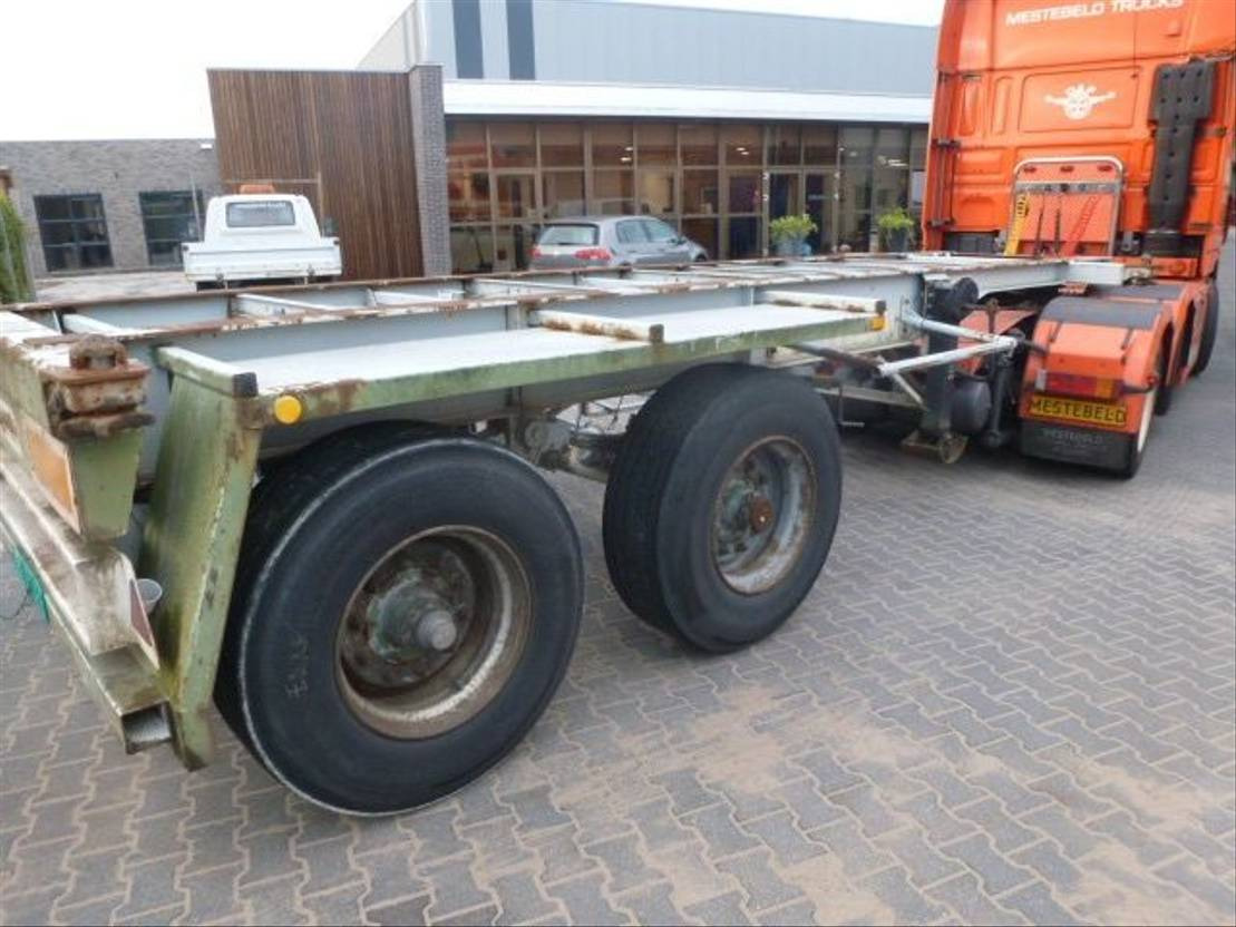 Groenewegen 20 FT  - ناقل حاوية/ نصف مقطورة بحاوية: صورة 1 Groenewegen 20 FT  - ناقل حاوية/ نصف مقطورة بحاوية: صورة 1