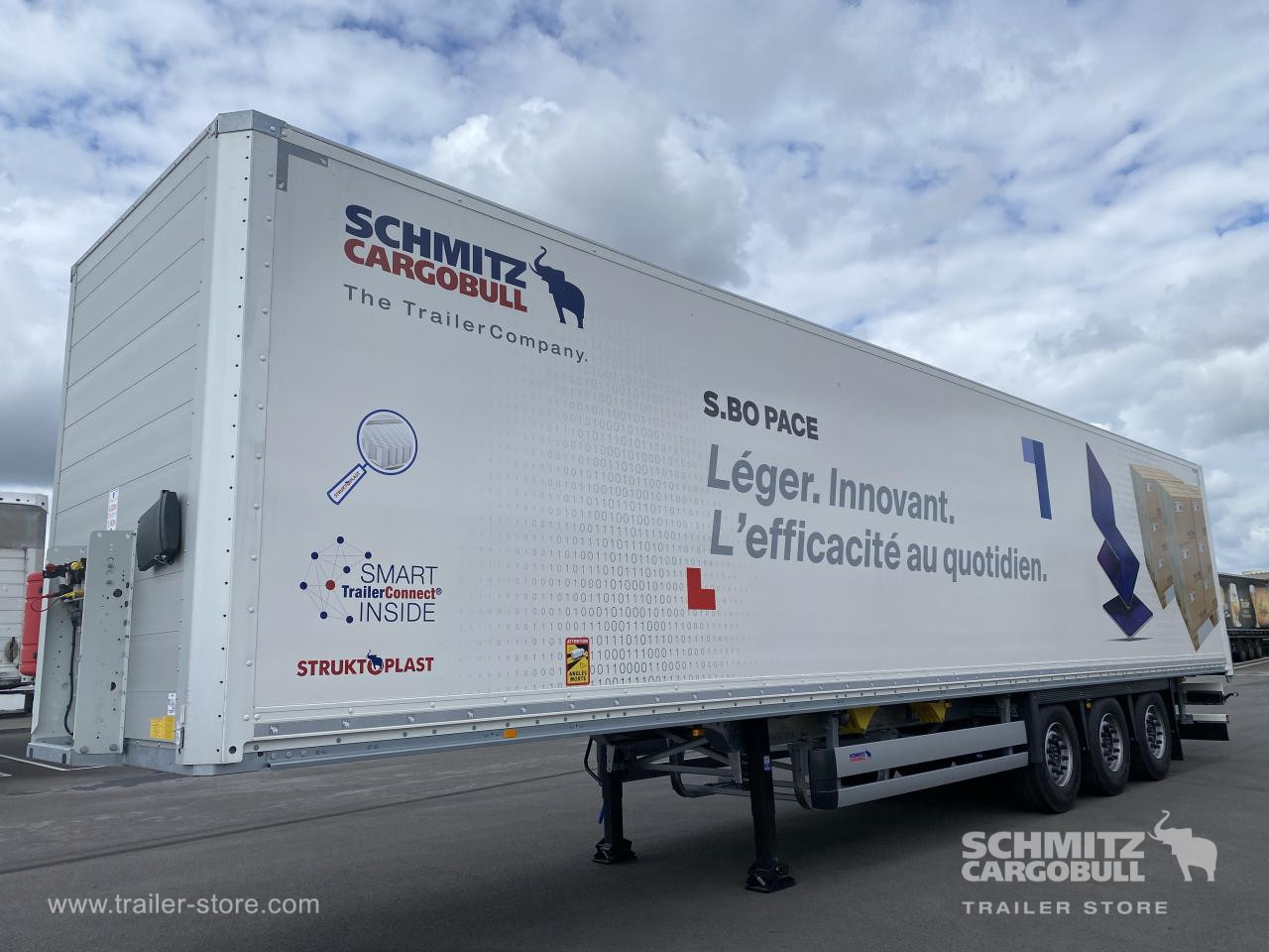 SCHMITZ Dryfreight - نصف مقطورة بصندوق مغلق: صورة 4 SCHMITZ Dryfreight - نصف مقطورة بصندوق مغلق: صورة 4