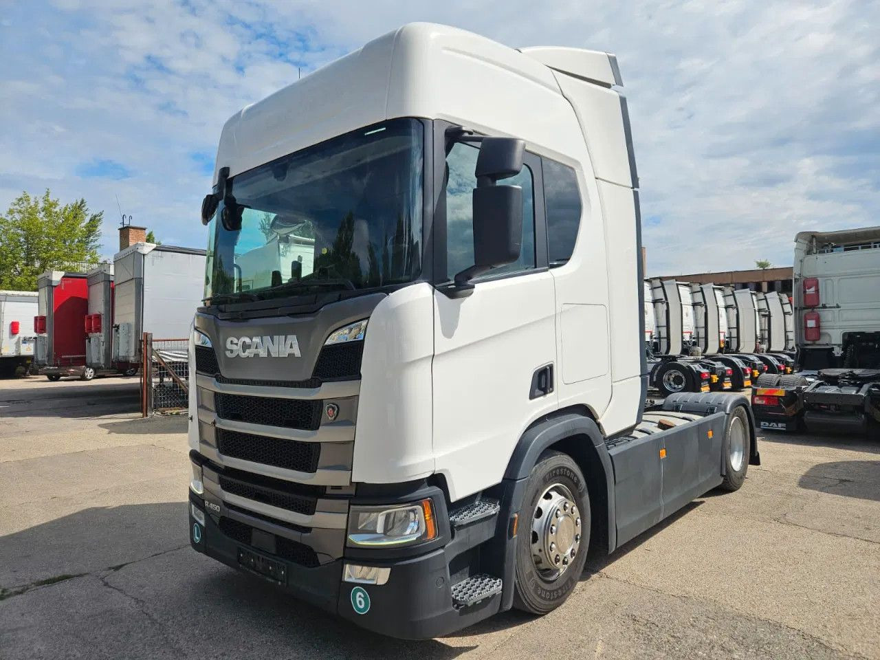 Scania R450 Standklima, 2 fridges, Big Navi, Digital Di - مقطورة السحب: صورة 1 Scania R450 Standklima, 2 fridges, Big Navi, Digital Di - مقطورة السحب: صورة 1