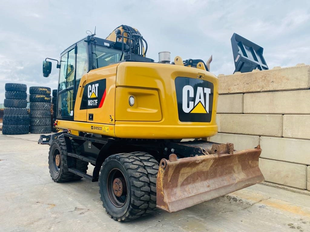 CAT m317f - حفار ذو عجلات: صورة 5 CAT m317f - حفار ذو عجلات: صورة 5