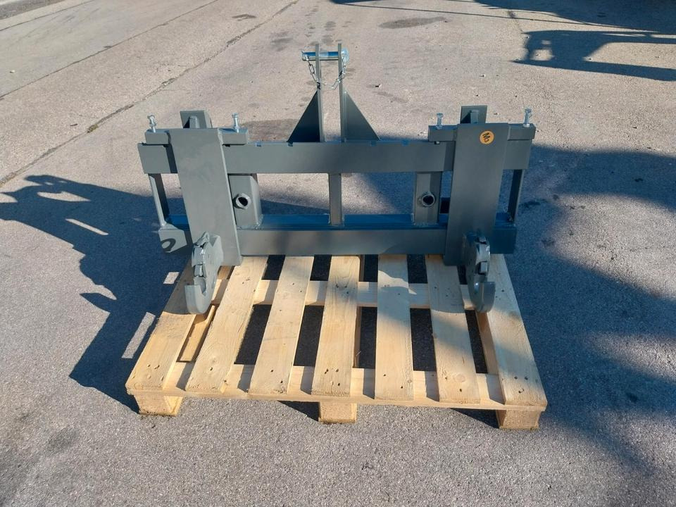 Adapter Kramer Hoflader Radlader auf 3 Punkt Kat II Palettengabel - مشعبات - اللودر بعجل: صورة 1 Adapter Kramer Hoflader Radlader auf 3 Punkt Kat II Palettengabel - مشعبات - اللودر بعجل: صورة 1