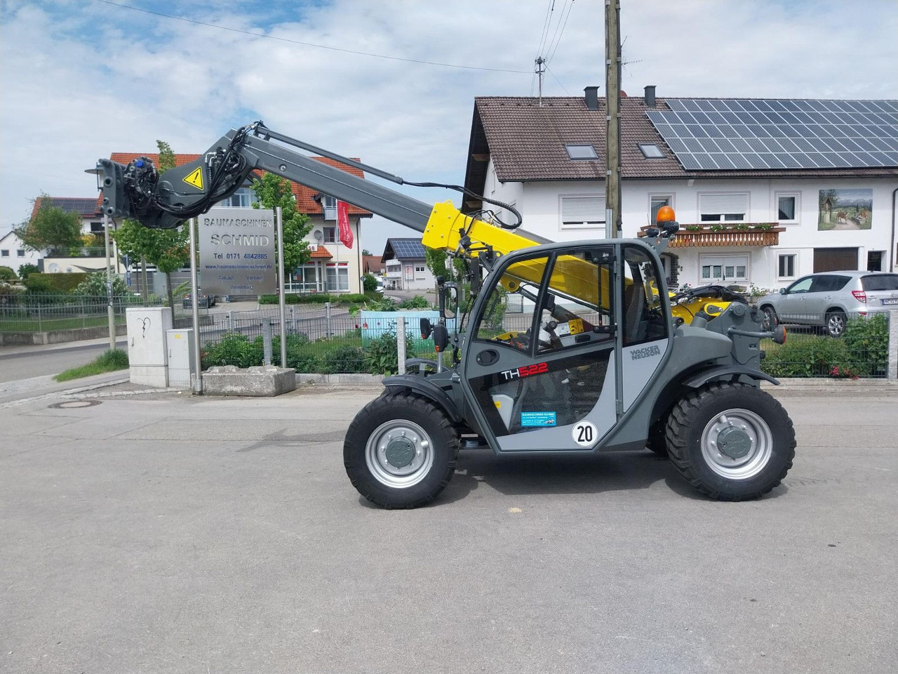 Kramer TH 522 Teleskoplader - اللودر بعجل: صورة 1 Kramer TH 522 Teleskoplader - اللودر بعجل: صورة 1