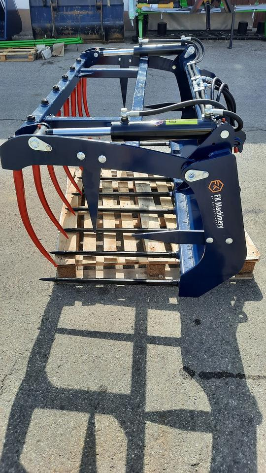 Krokodilgebiss Greifschaufel Frontlader Weidemann Hoflader Euro - معدات تخزين حبوب: صورة 5 Krokodilgebiss Greifschaufel Frontlader Weidemann Hoflader Euro - معدات تخزين حبوب: صورة 5