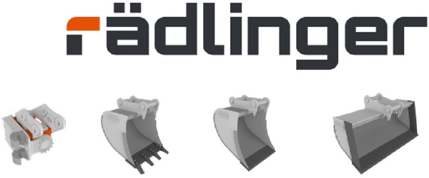 Rädlinger Löffelpaket 8 - 10 to HS 08 mit Powertilt Bagger Cat - بكت حفار: صورة 1 Rädlinger Löffelpaket 8 - 10 to HS 08 mit Powertilt Bagger Cat - بكت حفار: صورة 1