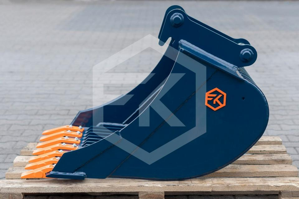 قادوس الفرز - حفار صغير Sieblöffel 2,6 - 3,5 Baggerschaufel Grabenräumlöffel Minibagger: صورة 7