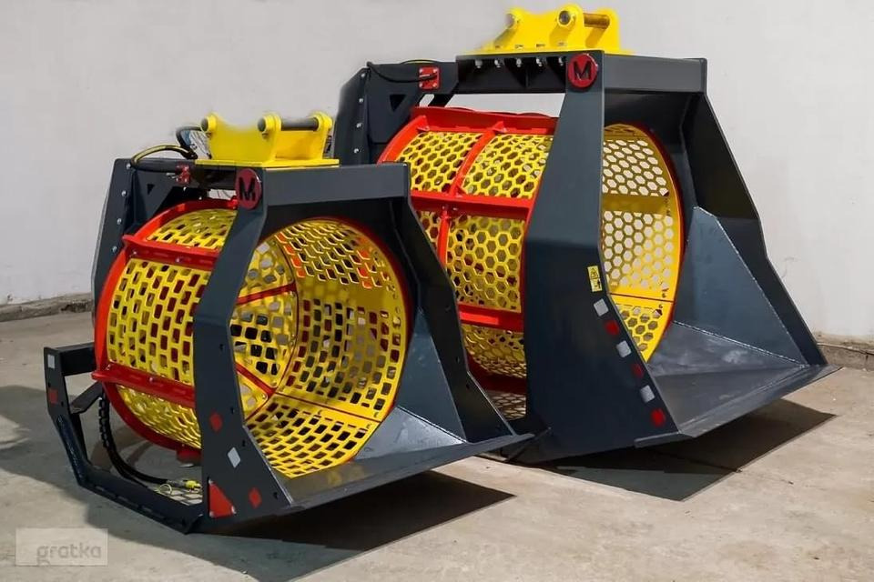 Siebtrommel für Bagger 250-1000l Siebanlage Sieblöffel Minibagger - قادوس الفرز - حفّار: صورة 1 Siebtrommel für Bagger 250-1000l Siebanlage Sieblöffel Minibagger - قادوس الفرز - حفّار: صورة 1