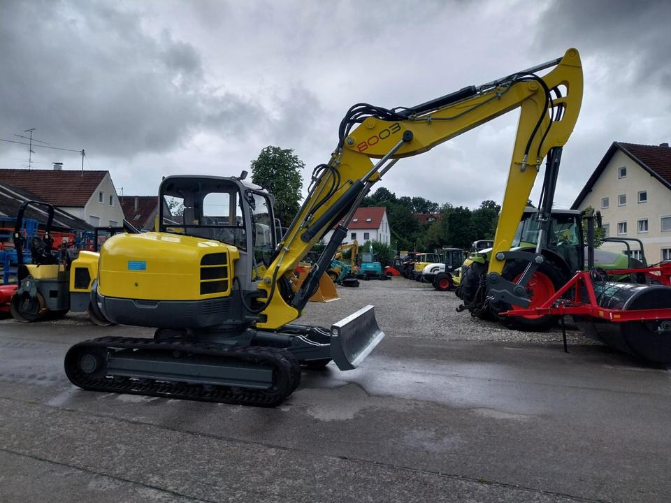 Wacker Neuson 8003 Verstellausleger Minibagger Kettenbagger - حفار صغير: صورة 3 Wacker Neuson 8003 Verstellausleger Minibagger Kettenbagger - حفار صغير: صورة 3