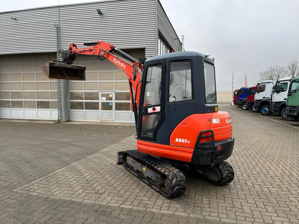 KUBOTA Minibagger KX 61 Minibagger 2245h, incl. Grabn+Tieflöffel - حفار صغير: صورة 3 KUBOTA Minibagger KX 61 Minibagger 2245h, incl. Grabn+Tieflöffel - حفار صغير: صورة 3