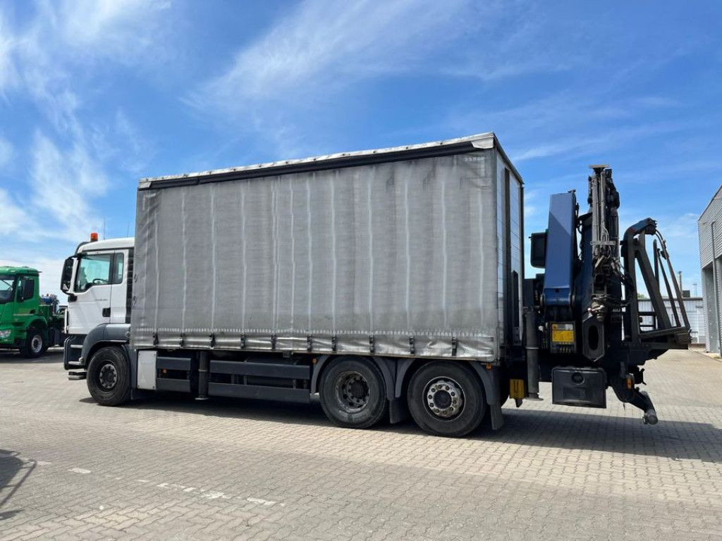 MAN TG-S 26.360 6x2-2LL Pritsche Heckkran 34m/to, Ji - شاحنة كرين: صورة 4 MAN TG-S 26.360 6x2-2LL Pritsche Heckkran 34m/to, Ji - شاحنة كرين: صورة 4