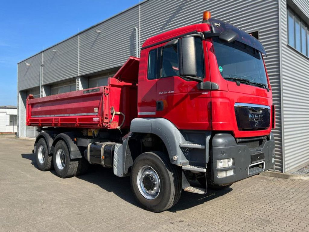 MAN TG-S 26.440 6x6 3-Achs Allradkipper Bordmatik - شاحنة قلاب: صورة 2 MAN TG-S 26.440 6x6 3-Achs Allradkipper Bordmatik - شاحنة قلاب: صورة 2