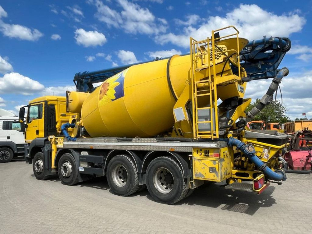 MAN TG-S 35.360 8x4 BB Pumi Pumi 24mKolbenpumpe deut - مضخة خرسانة: صورة 3 MAN TG-S 35.360 8x4 BB Pumi Pumi 24mKolbenpumpe deut - مضخة خرسانة: صورة 3