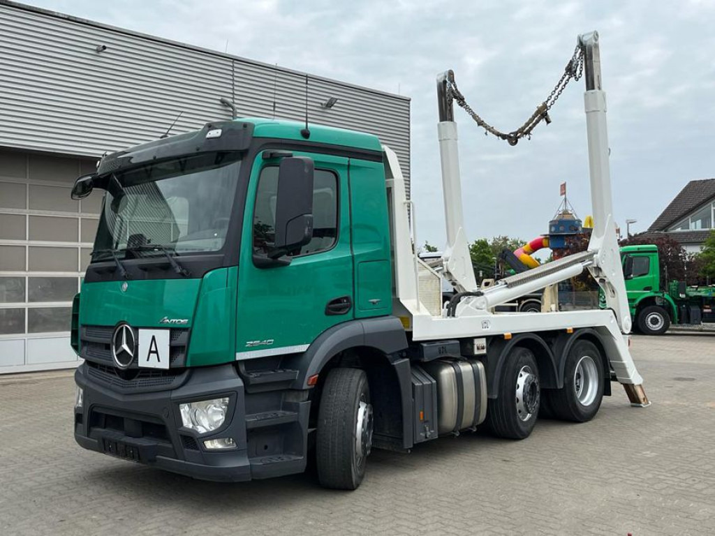 MERCEDES-BENZ Antos 2540 L 6x2 Absetzkipper Vorlauf Lenk - شاحنة لودر انزلاقي: صورة 1 MERCEDES-BENZ Antos 2540 L 6x2 Absetzkipper Vorlauf Lenk - شاحنة لودر انزلاقي: صورة 1