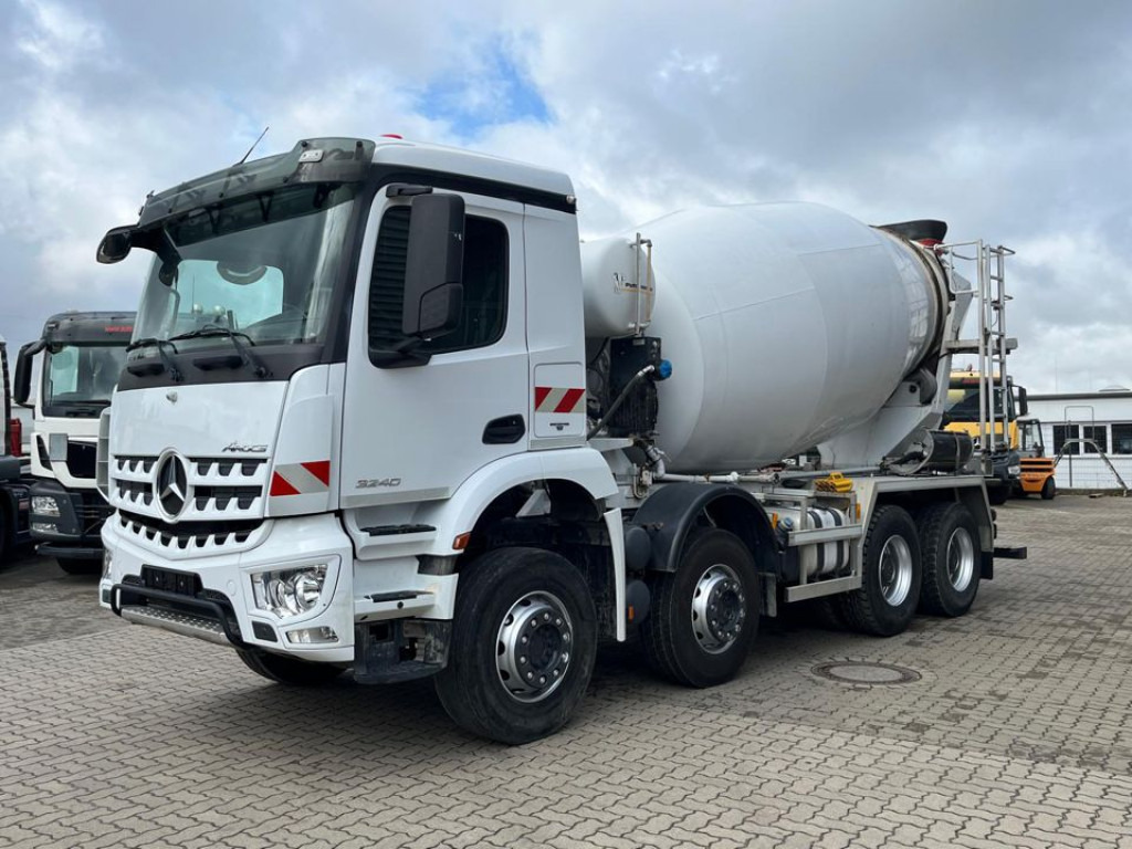 MERCEDES-BENZ Arocs 3240 B 8x4 Betonmischer Deutsch Top AP Achsen - شاحنة: صورة 1 MERCEDES-BENZ Arocs 3240 B 8x4 Betonmischer Deutsch Top AP Achsen - شاحنة: صورة 1