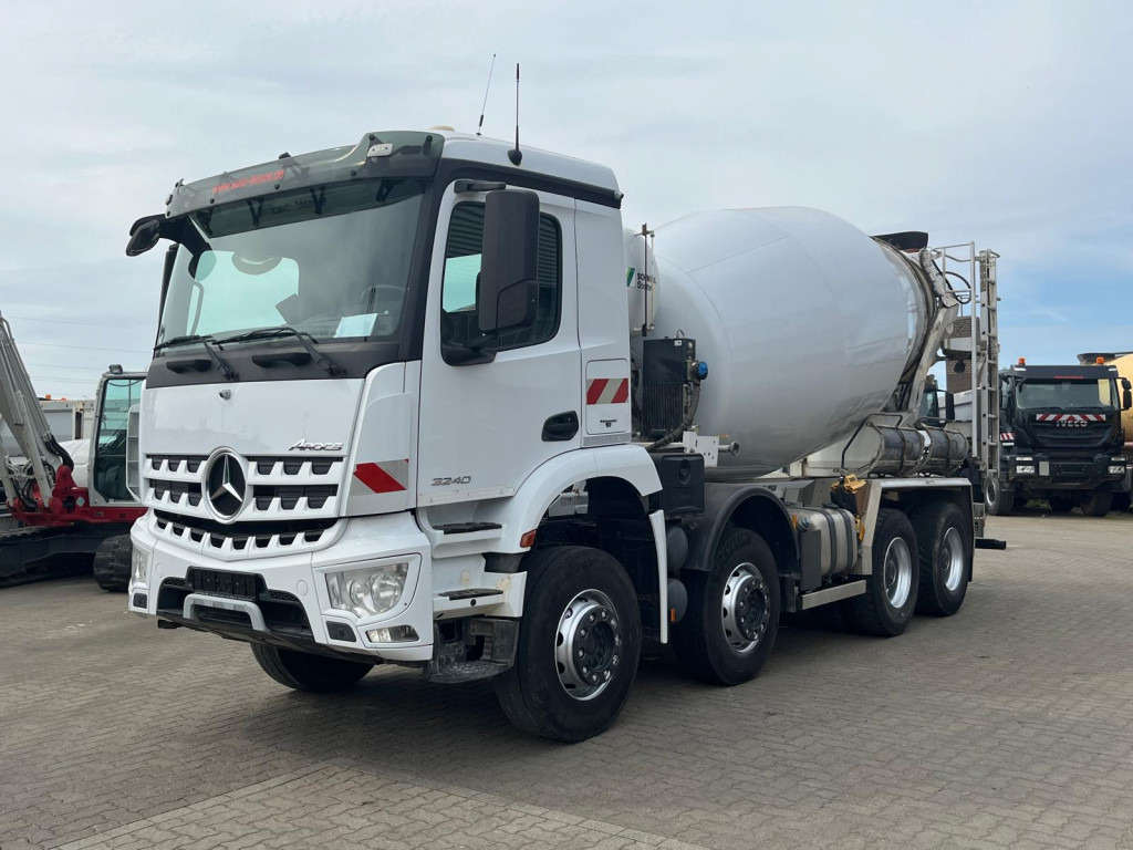 MERCEDES-BENZ Arocs 3240 B 8x4 Betonmischer Deutsch Top AP Achsen - شاحنة: صورة 1 MERCEDES-BENZ Arocs 3240 B 8x4 Betonmischer Deutsch Top AP Achsen - شاحنة: صورة 1