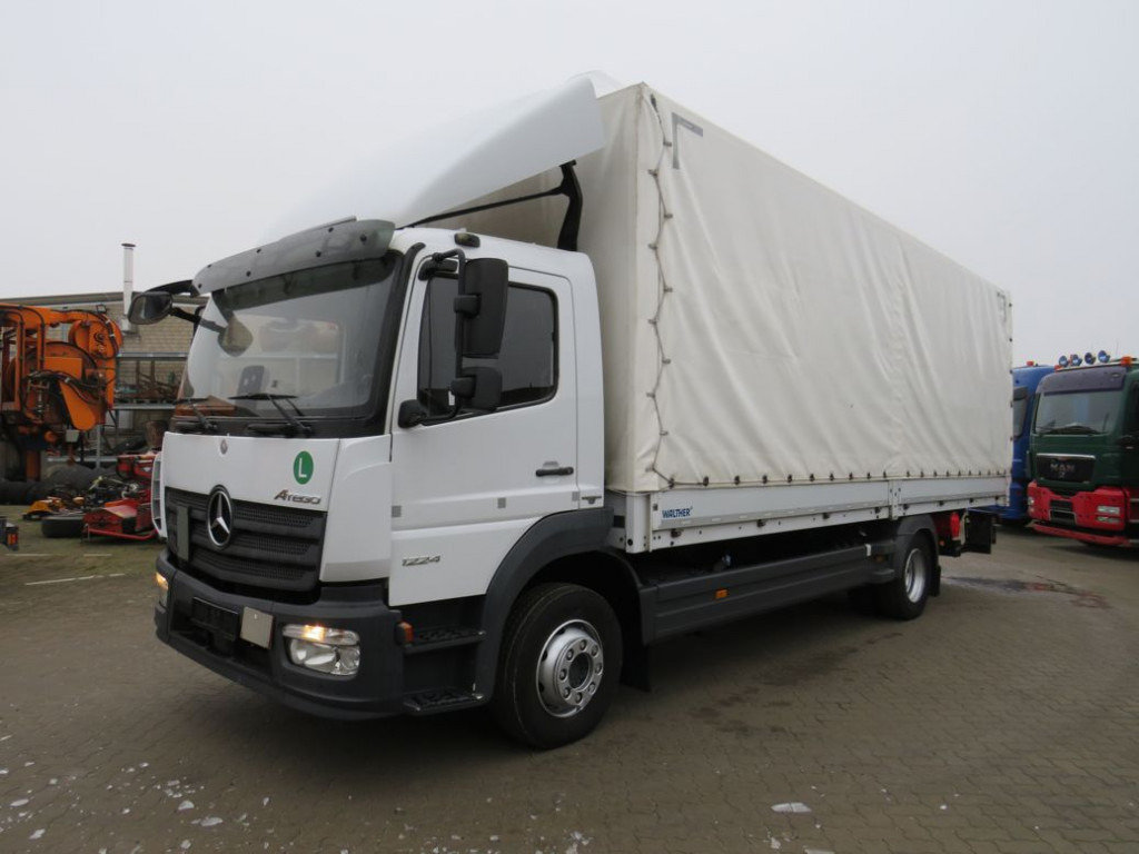 MERCEDES-BENZ Atego 1224 L Pritsche LBW LBW 1.5to - شاحنة ذات ستائر جانبية: صورة 2 MERCEDES-BENZ Atego 1224 L Pritsche LBW LBW 1.5to - شاحنة ذات ستائر جانبية: صورة 2