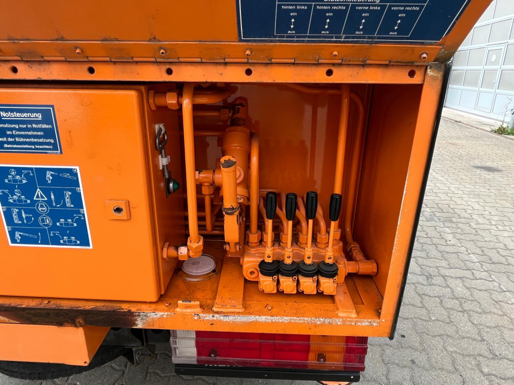 MERCEDES-BENZ Vario 612 D Hubarbeitsbühne Arbeitshöhe 18m - منصة محمولة مثبتة على الشاحنة: صورة 5 MERCEDES-BENZ Vario 612 D Hubarbeitsbühne Arbeitshöhe 18m - منصة محمولة مثبتة على الشاحنة: صورة 5