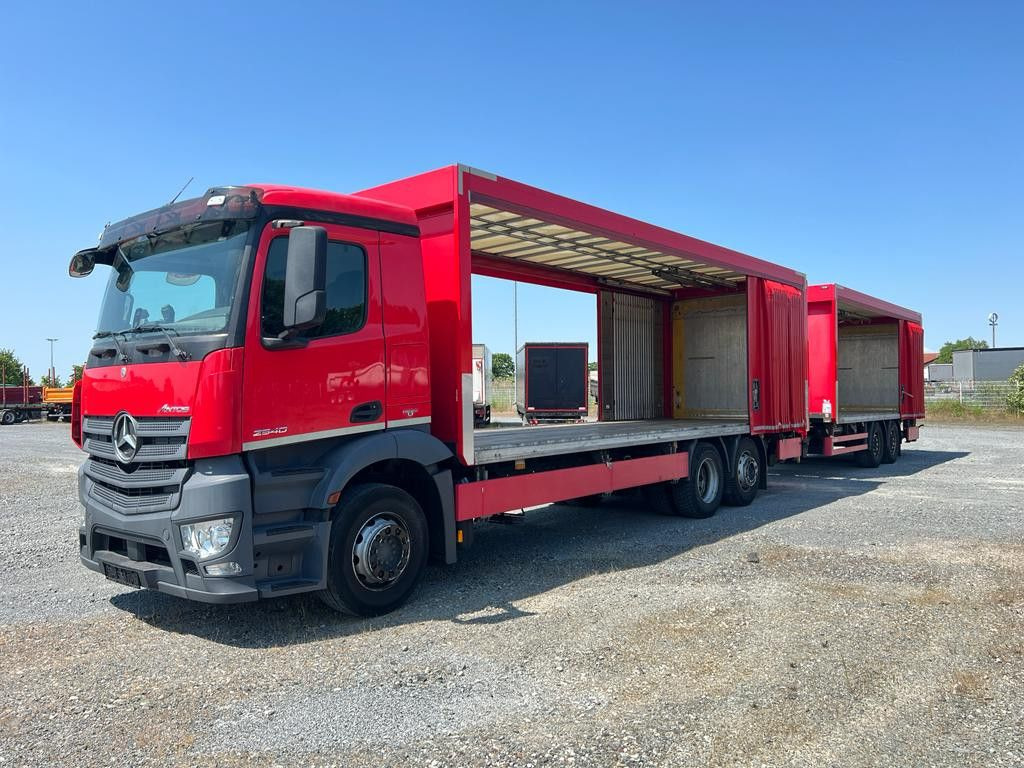Mercedes-Benz Antos 2540 L 6x2 Pritsche LBW Coca Cola, 8,2m Ge - شاحنة ذات ستائر جانبية: صورة 5 Mercedes-Benz Antos 2540 L 6x2 Pritsche LBW Coca Cola, 8,2m Ge - شاحنة ذات ستائر جانبية: صورة 5