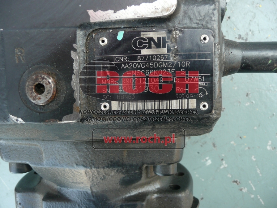 CNH AA20VG45DGM2/10R-NXC66F023D-S R902121049 87710267 BBN63 - مضخة هيدروليكية: صورة 2 CNH AA20VG45DGM2/10R-NXC66F023D-S R902121049 87710267 BBN63 - مضخة هيدروليكية: صورة 2