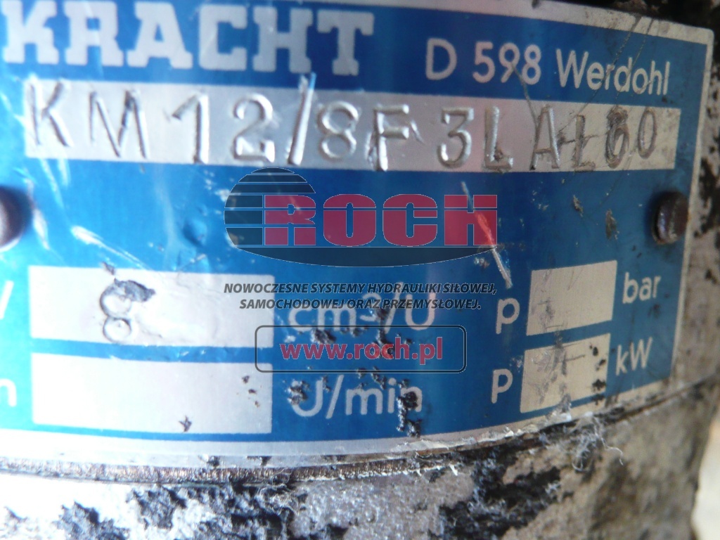 KRACHT KM12/8 F3LAL00 + D3D10D1A085 - موتور هيدروليكي: صورة 2 KRACHT KM12/8 F3LAL00 + D3D10D1A085 - موتور هيدروليكي: صورة 2