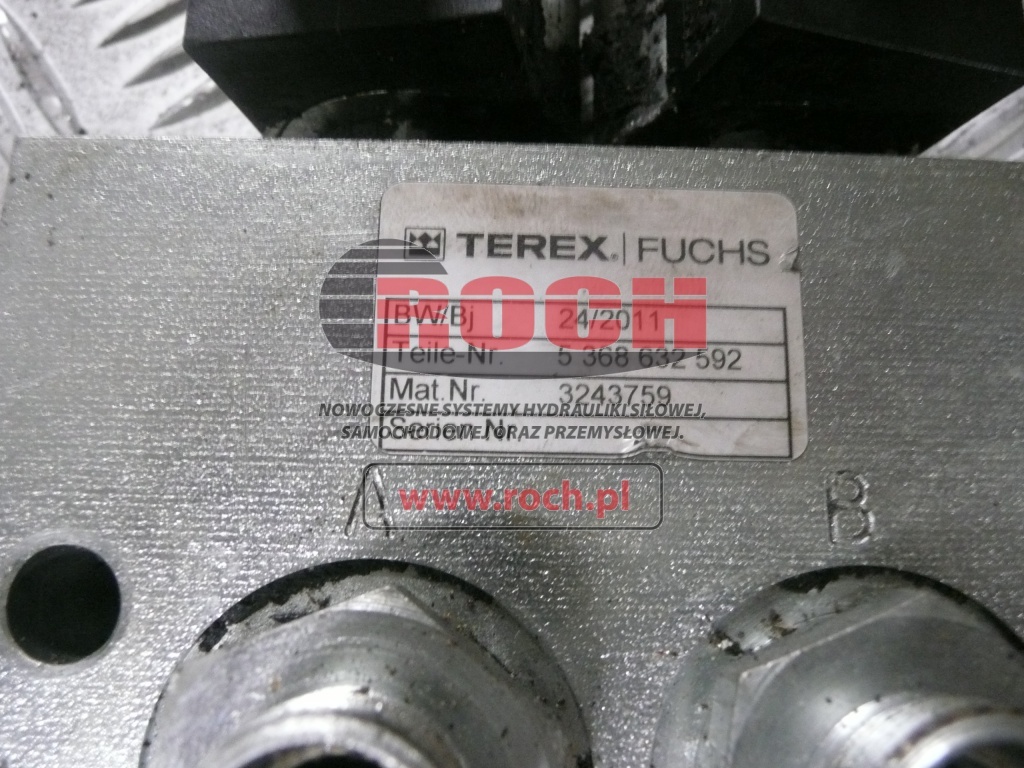 TEREX 5368632592 3243759 - 1 SEKCYJNY + CEWKA - صمام هيدروليكي: صورة 2 TEREX 5368632592 3243759 - 1 SEKCYJNY + CEWKA - صمام هيدروليكي: صورة 2