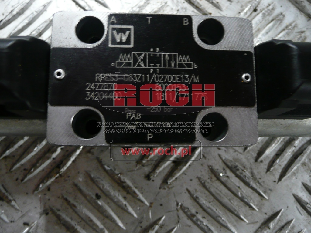 WIRTGEN RPES3-063Z11/02700E13/M 2477870 8000153 34204400 1811/1711 775 + 27642500 - صمام هيدروليكي: صورة 2 WIRTGEN RPES3-063Z11/02700E13/M 2477870 8000153 34204400 1811/1711 775 + 27642500 - صمام هيدروليكي: صورة 2