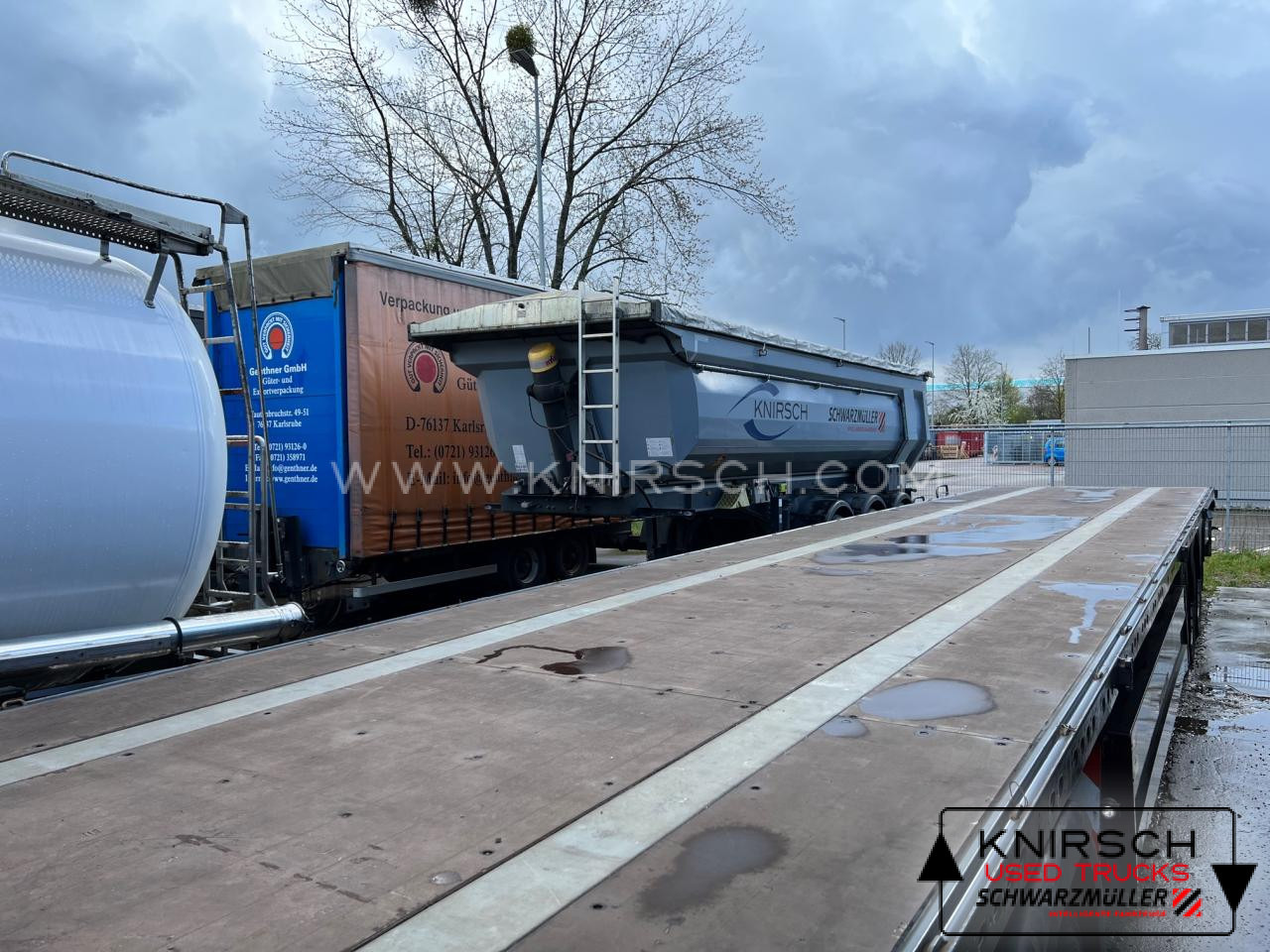 SCHWARZMUELLER Plateau Auflieger J-3A-125 - نصف مقطورة مسطحة: صورة 4 SCHWARZMUELLER Plateau Auflieger J-3A-125 - نصف مقطورة مسطحة: صورة 4