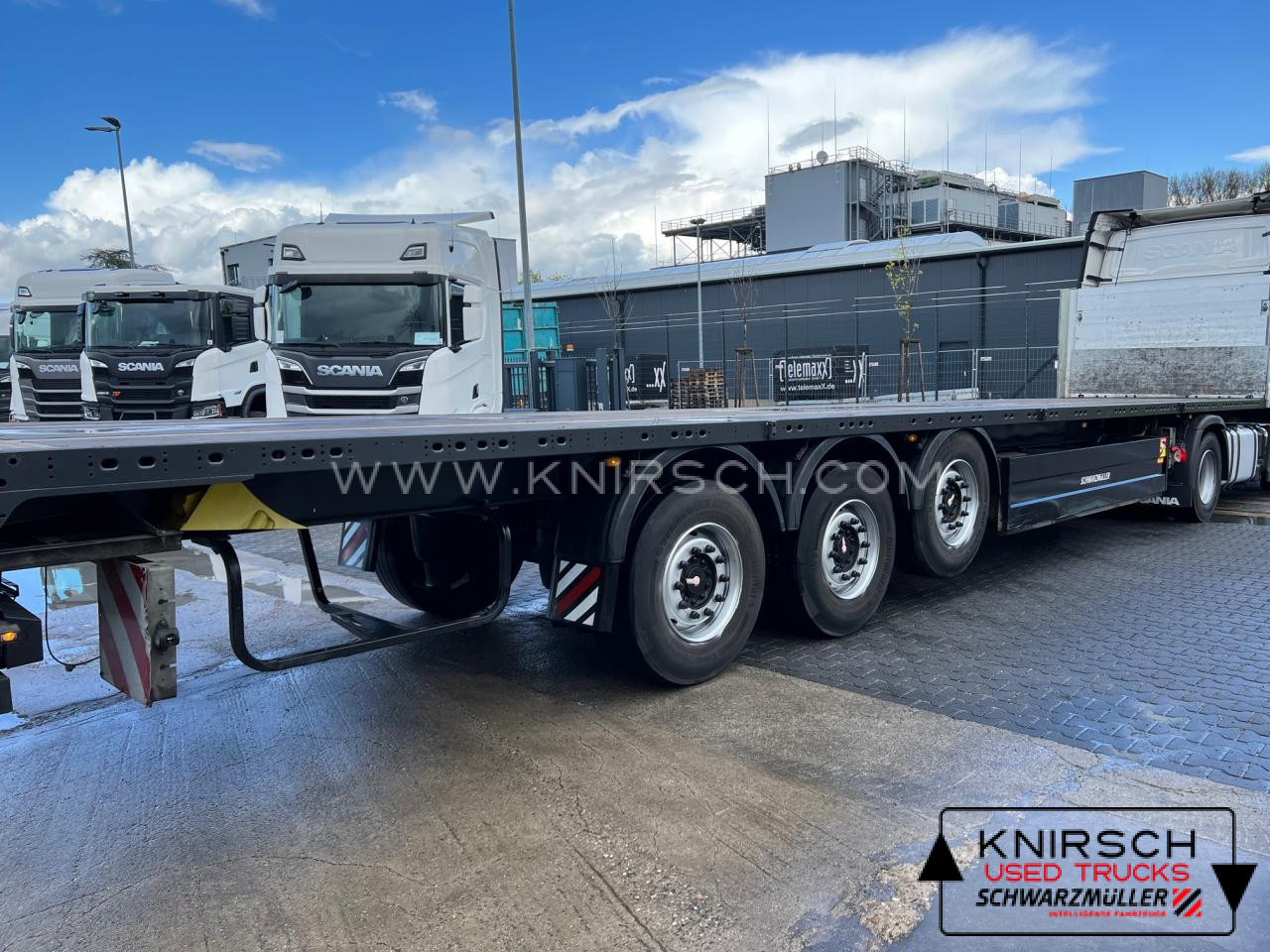 SCHWARZMUELLER Plateau Auflieger J-3A-125 - نصف مقطورة مسطحة: صورة 3 SCHWARZMUELLER Plateau Auflieger J-3A-125 - نصف مقطورة مسطحة: صورة 3