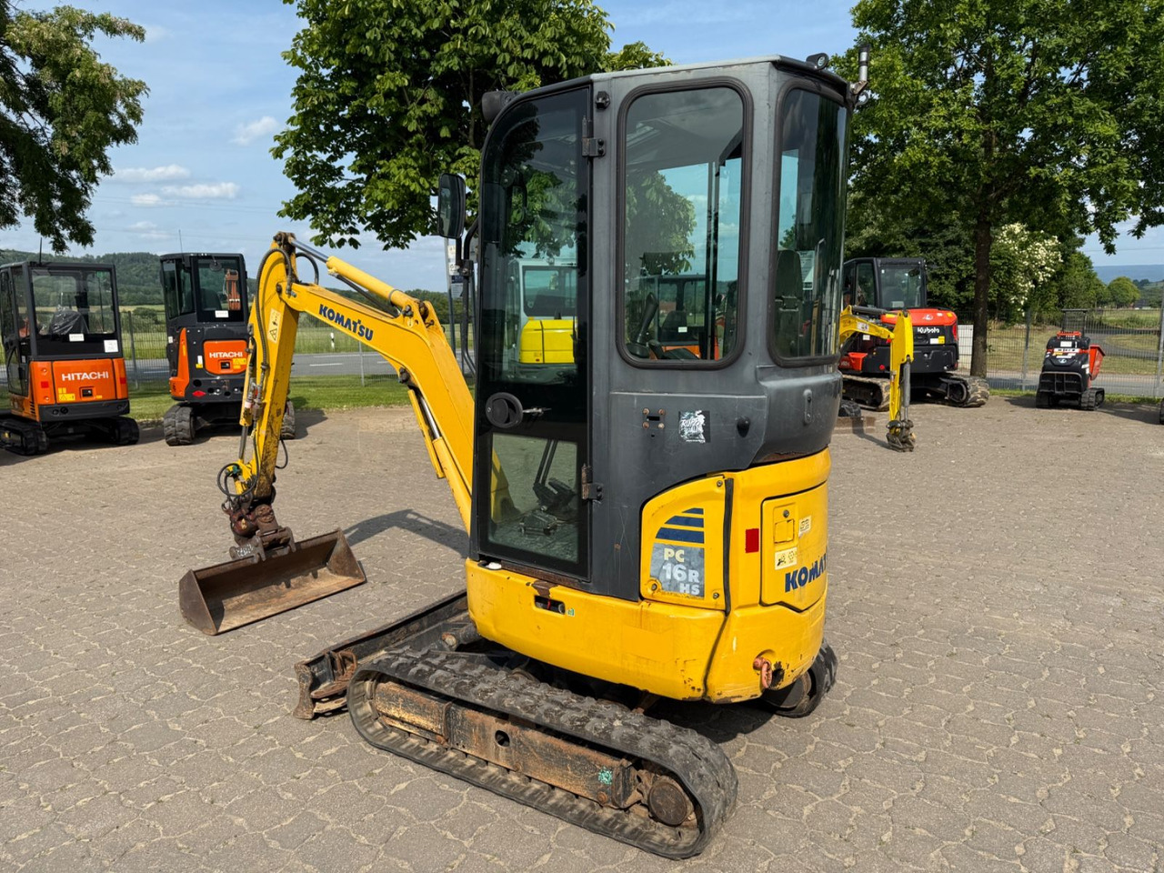Komatsu PC 16R-3HS, Bj 17, 2210 BH, Tilt mit HS01, GL - حفار صغير: صورة 2 Komatsu PC 16R-3HS, Bj 17, 2210 BH, Tilt mit HS01, GL - حفار صغير: صورة 2