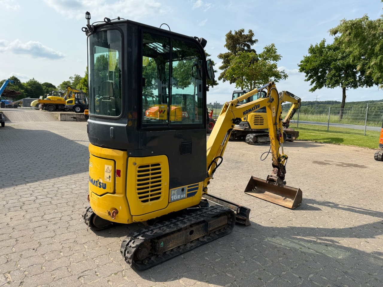 Komatsu PC 16R-3HS, Bj 17, 2210 BH, Tilt mit HS01, GL - حفار صغير: صورة 4 Komatsu PC 16R-3HS, Bj 17, 2210 BH, Tilt mit HS01, GL - حفار صغير: صورة 4
