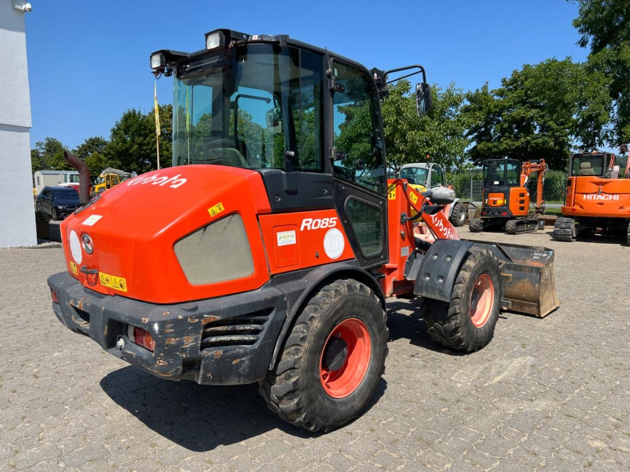 Kubota R 085, Bj 19, 1950 BH, SWE, Schaufel, Gabel - اللودر بعجل: صورة 4 Kubota R 085, Bj 19, 1950 BH, SWE, Schaufel, Gabel - اللودر بعجل: صورة 4