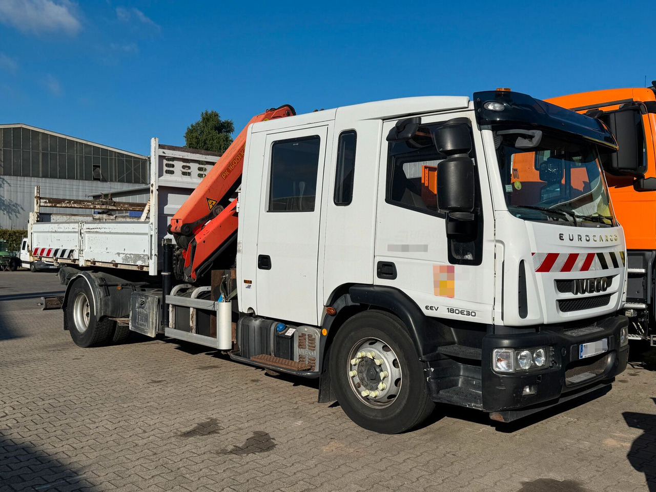 Iveco ML180E 4x2 DOKA Euro 5 Kipper Kran PK16001K-B - شاحنة قلاب, شاحنة كرين: صورة 1 Iveco ML180E 4x2 DOKA Euro 5 Kipper Kran PK16001K-B - شاحنة قلاب, شاحنة كرين: صورة 1