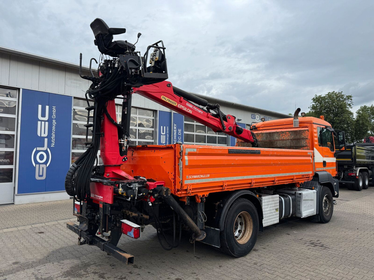 MAN TGS 18.400 4x2 Kipper Bordmatic Kran Palfinger - شاحنة قلاب, شاحنة كرين: صورة 4 MAN TGS 18.400 4x2 Kipper Bordmatic Kran Palfinger - شاحنة قلاب, شاحنة كرين: صورة 4