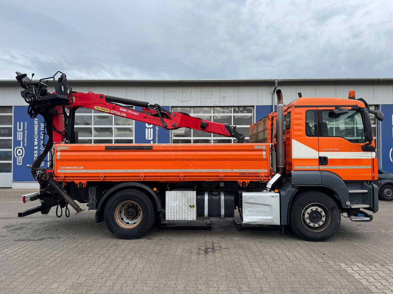 MAN TGS 18.400 4x2 Kipper Bordmatic Kran Palfinger - شاحنة قلاب, شاحنة كرين: صورة 3 MAN TGS 18.400 4x2 Kipper Bordmatic Kran Palfinger - شاحنة قلاب, شاحنة كرين: صورة 3