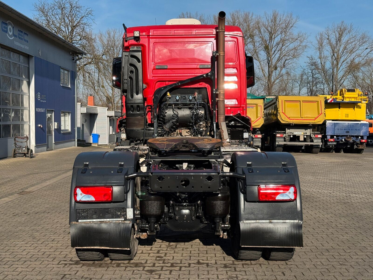 MAN TGS 18.510 4x4 SZM - Kipphyd. Blatt Luft Pritard - مقطورة السحب: صورة 5 MAN TGS 18.510 4x4 SZM - Kipphyd. Blatt Luft Pritard - مقطورة السحب: صورة 5