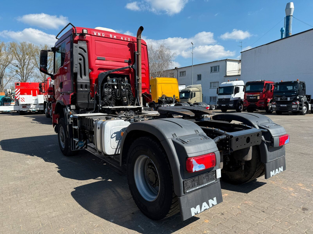 MAN TGS 18.510 4x4 SZM - Kipphyd. Blatt Luft Pritard - مقطورة السحب: صورة 5 MAN TGS 18.510 4x4 SZM - Kipphyd. Blatt Luft Pritard - مقطورة السحب: صورة 5