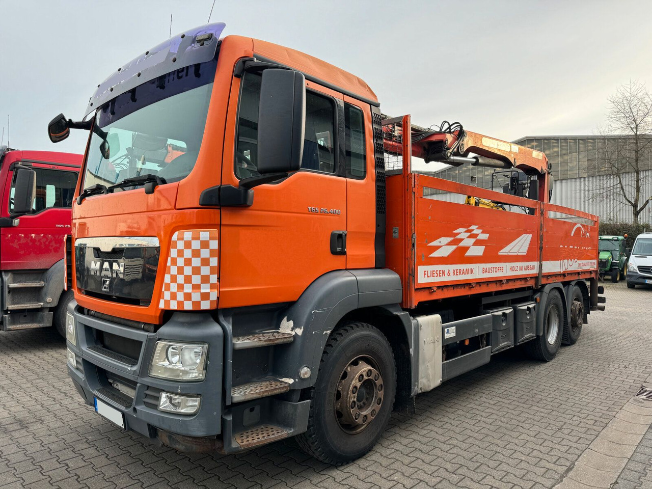 MAN TGS 26.400 6x2 Pritsche Kran Palfinger PK 18001L - شاحنة كرين: صورة 2 MAN TGS 26.400 6x2 Pritsche Kran Palfinger PK 18001L - شاحنة كرين: صورة 2