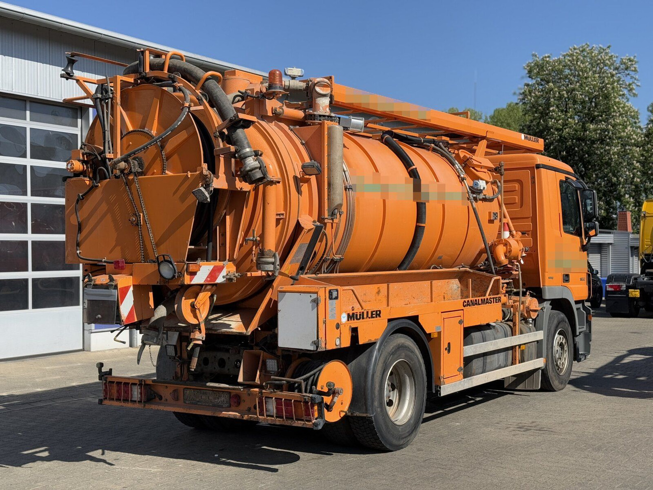Mercedes-Benz ACTROS 1832 L Kanalreiniger MÜLLER 10.000 L - فراغ شاحنة: صورة 2 Mercedes-Benz ACTROS 1832 L Kanalreiniger MÜLLER 10.000 L - فراغ شاحنة: صورة 2