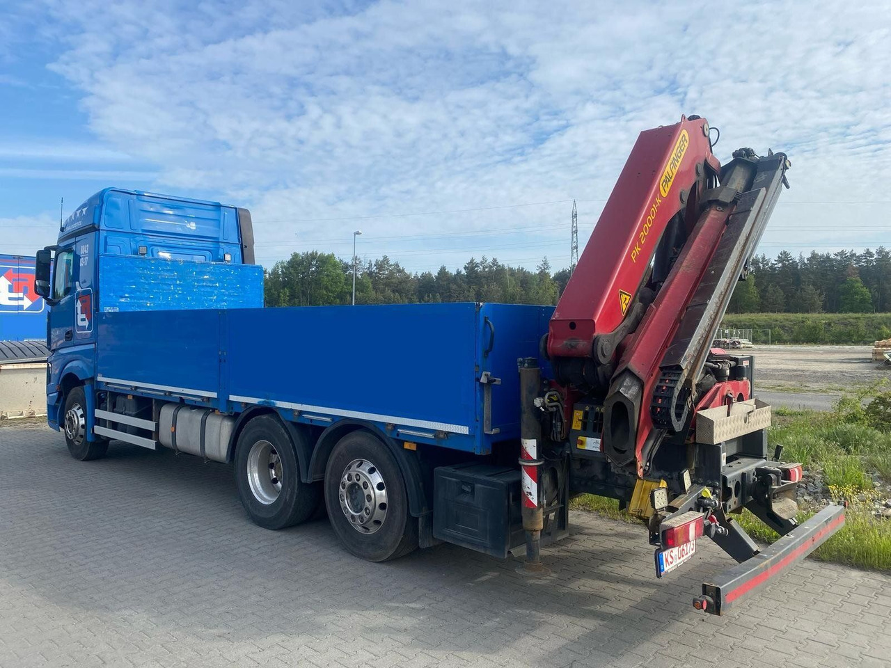 Mercedes-Benz ACTROS 2545 6x2 Pritsch Kran Palfinger PK20001 - شاحنة كرين: صورة 2 Mercedes-Benz ACTROS 2545 6x2 Pritsch Kran Palfinger PK20001 - شاحنة كرين: صورة 2