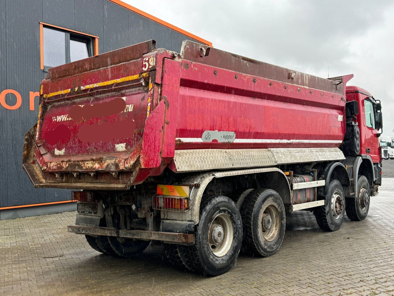 Mercedes-Benz ACTROS 4141 EURO4 8x6 Muldenkipper - شاحنة قلاب: صورة 5 Mercedes-Benz ACTROS 4141 EURO4 8x6 Muldenkipper - شاحنة قلاب: صورة 5