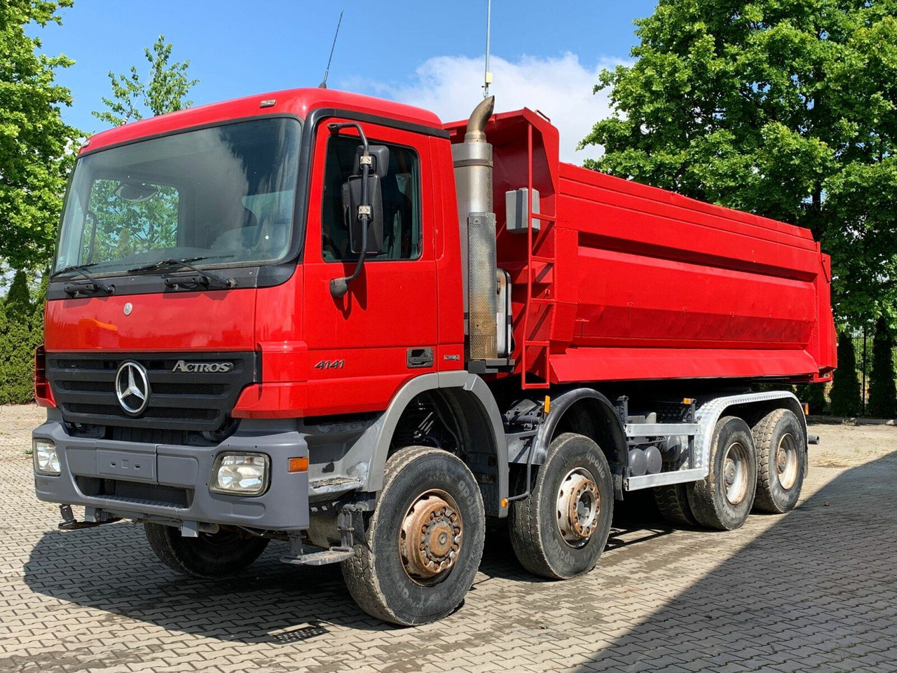 Mercedes-Benz ACTROS 4141 EURO4 8x8 Muldenkipper - شاحنة قلاب: صورة 2 Mercedes-Benz ACTROS 4141 EURO4 8x8 Muldenkipper - شاحنة قلاب: صورة 2