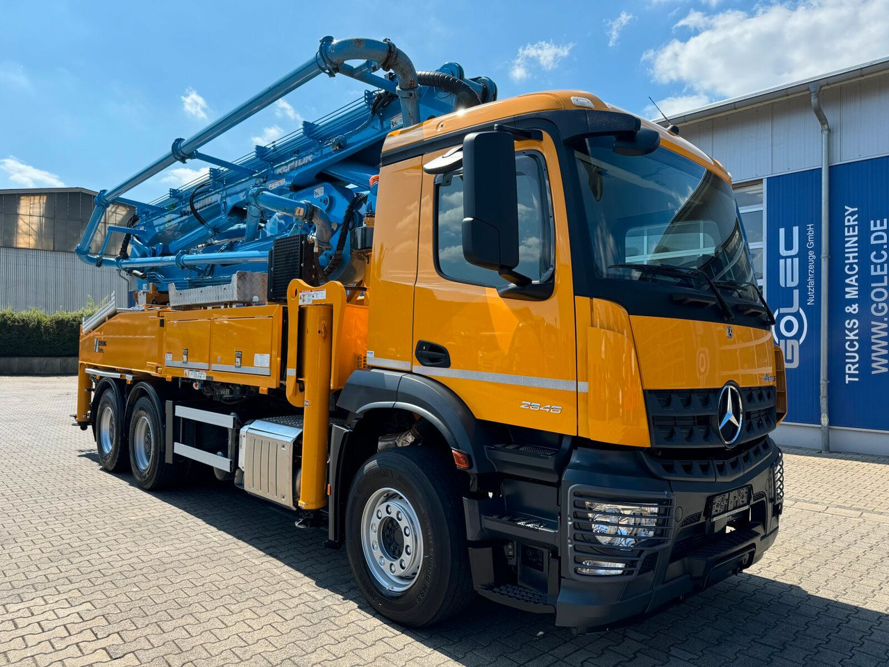 Mercedes-Benz AROCS 2646 6x4 Euro 6 Betonpumpe Schwing S 38 SX - مضخة خرسانة: صورة 1 Mercedes-Benz AROCS 2646 6x4 Euro 6 Betonpumpe Schwing S 38 SX - مضخة خرسانة: صورة 1