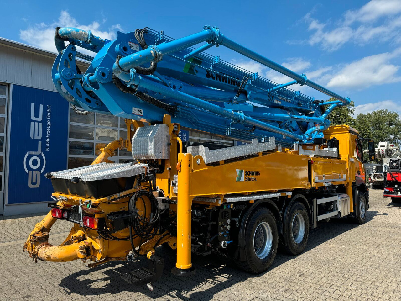 Mercedes-Benz AROCS 2646 6x4 Euro 6 Betonpumpe Schwing S 38 SX - مضخة خرسانة: صورة 4 Mercedes-Benz AROCS 2646 6x4 Euro 6 Betonpumpe Schwing S 38 SX - مضخة خرسانة: صورة 4