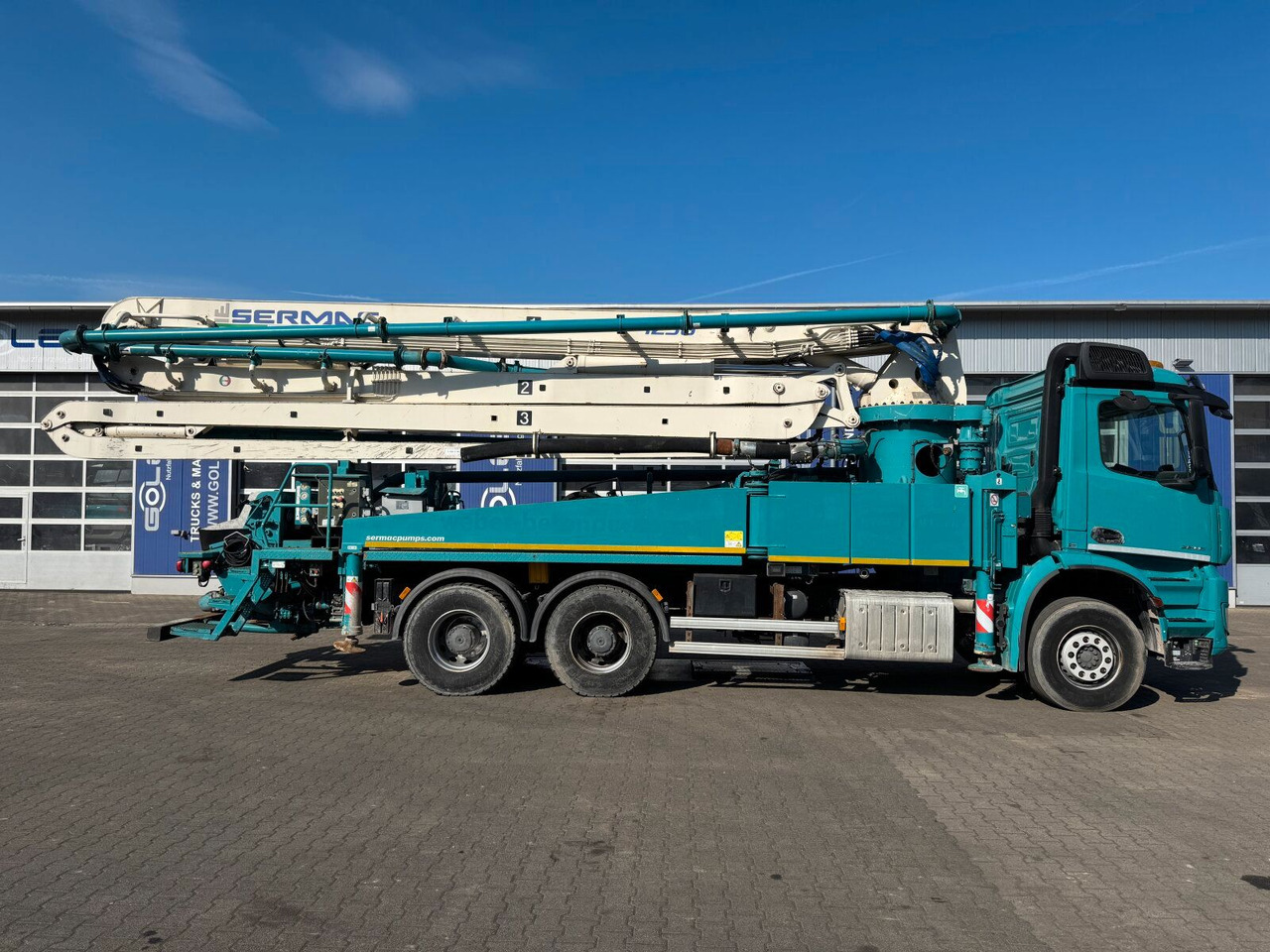 Mercedes-Benz AROCS 2836 6x4 Euro 6 Betonpumpe SERMAC 4Z38 - مضخة خرسانة: صورة 3 Mercedes-Benz AROCS 2836 6x4 Euro 6 Betonpumpe SERMAC 4Z38 - مضخة خرسانة: صورة 3