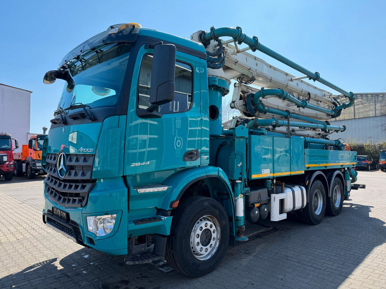 Mercedes-Benz AROCS 2844 6x4 Euro 6 Betonpumpe SERMAC 5Z33 - مضخة خرسانة: صورة 2 Mercedes-Benz AROCS 2844 6x4 Euro 6 Betonpumpe SERMAC 5Z33 - مضخة خرسانة: صورة 2