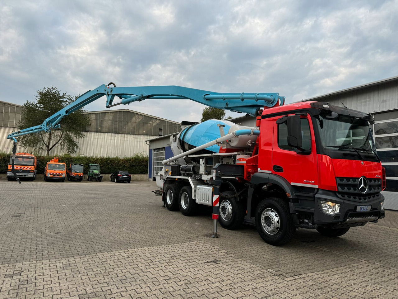 Mercedes-Benz AROCS 3243 8x4 Euro 6 Pumi Putzmeister TMM 24-3 - شاحنة خلاطة خرسانة: صورة 2 Mercedes-Benz AROCS 3243 8x4 Euro 6 Pumi Putzmeister TMM 24-3 - شاحنة خلاطة خرسانة: صورة 2
