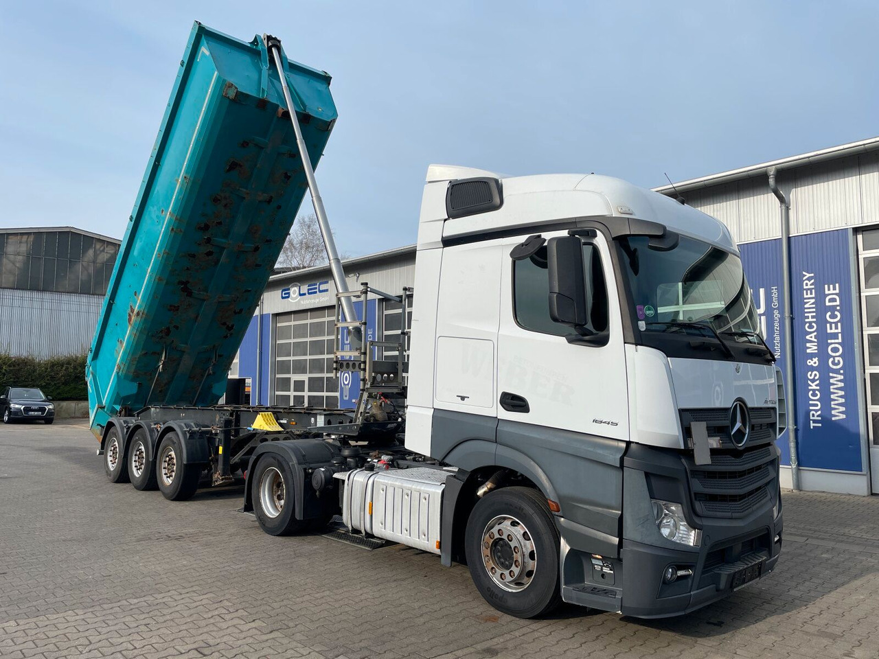 Mercedes-Benz Actros 1845 SZM 4x2 Retarder Kipphydraulik - مقطورة السحب: صورة 2 Mercedes-Benz Actros 1845 SZM 4x2 Retarder Kipphydraulik - مقطورة السحب: صورة 2
