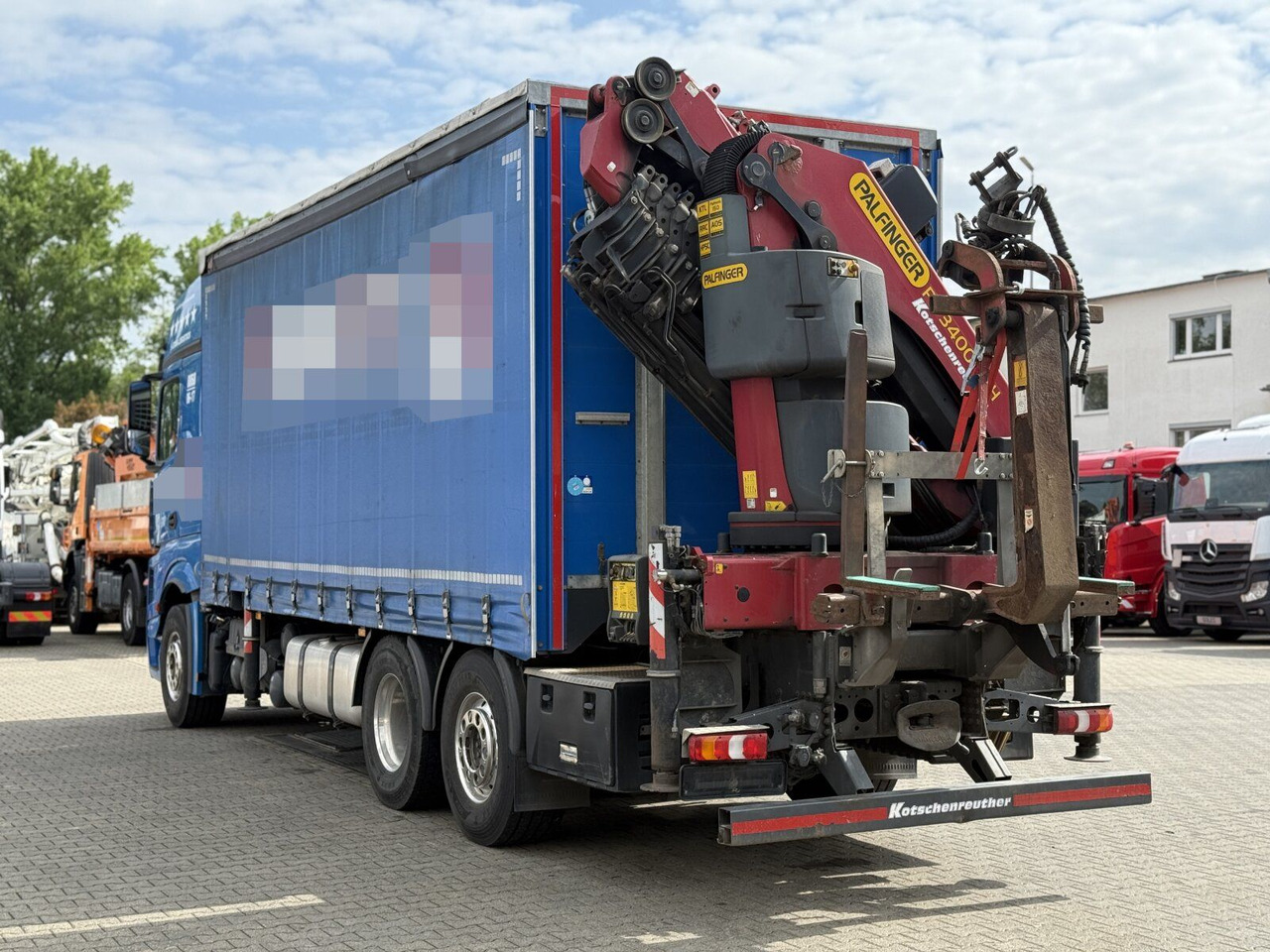 Mercedes-Benz Actros 6x2 Pritsche Kran Palfinger PK34002 + JIB - شاحنات مسطحة, شاحنة كرين: صورة 5 Mercedes-Benz Actros 6x2 Pritsche Kran Palfinger PK34002 + JIB - شاحنات مسطحة, شاحنة كرين: صورة 5